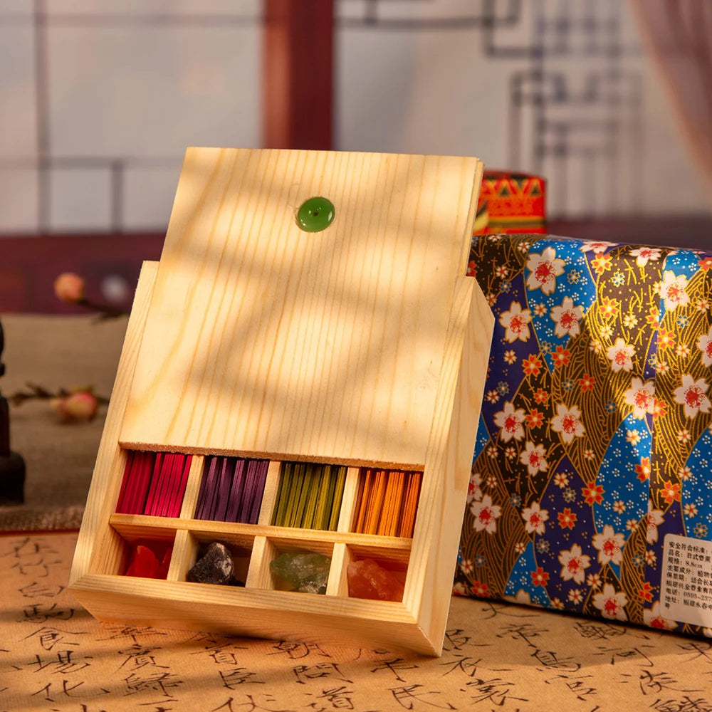 Coffret de Petits Bâtonnets d’Encens Japonais discret
