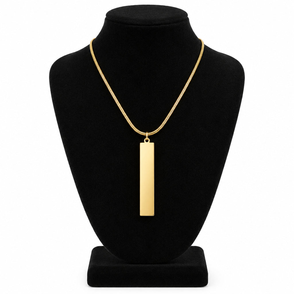 Collier Japonais Acier Inoxydable Personnalisé minimaliste