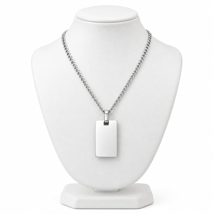 Collier Japonais Personnalisé Gravé discret