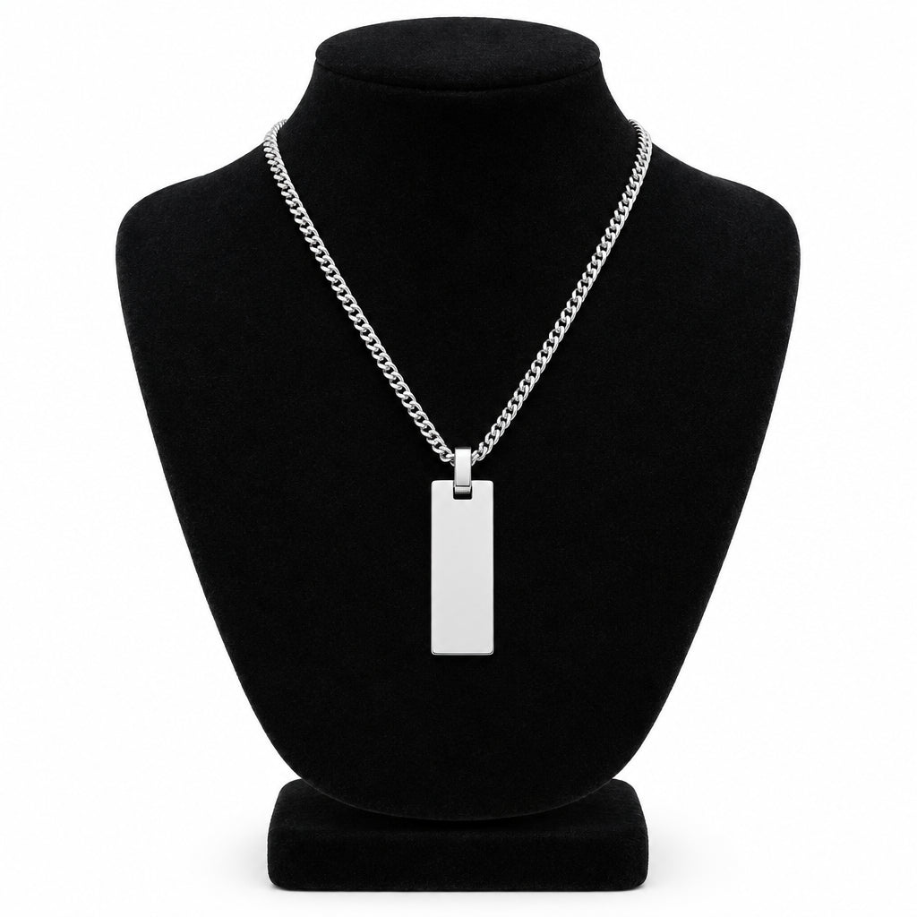 Collier Japonais Personnalisé Gravé stylé