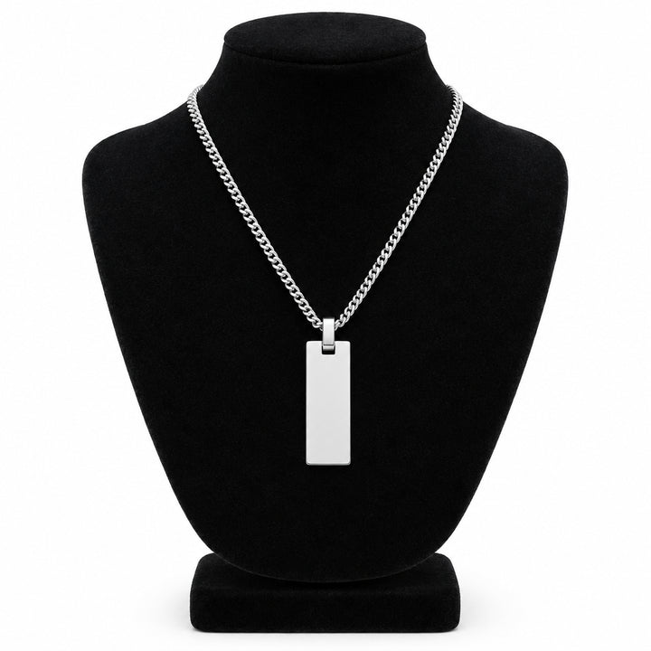 Collier Japonais Personnalisé Gravé stylé