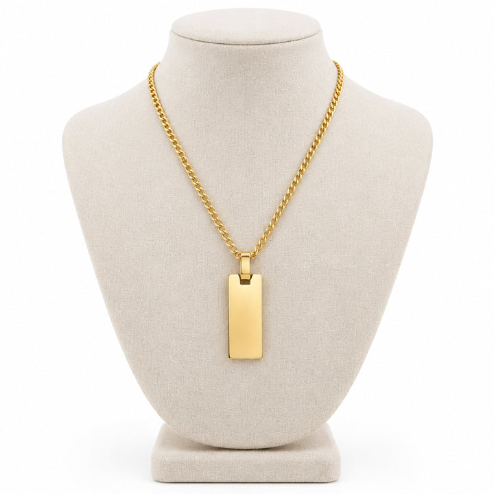 Collier Japonais Personnalisé Gravé tendance