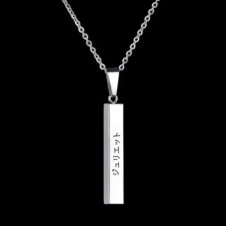 Collier Japonais Personnalisé Raffiné minimaliste