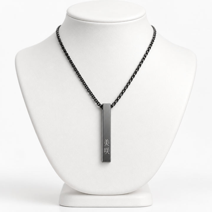 Collier Japonais à pendentif personnalisé stylé