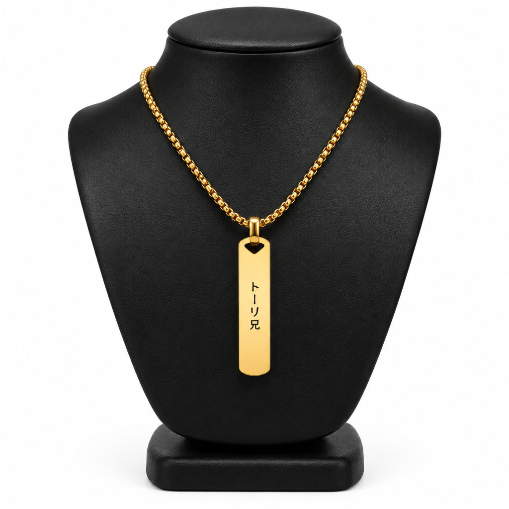 Collier Japonais personnalisé stylé
