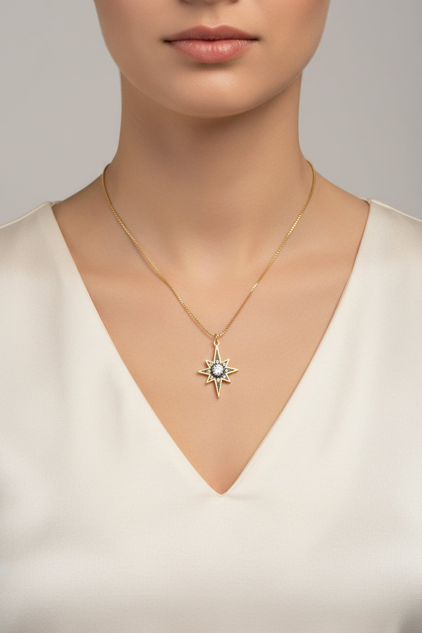 Collier japonais Étoile polaire