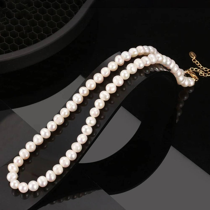 Collier perle Japon chic