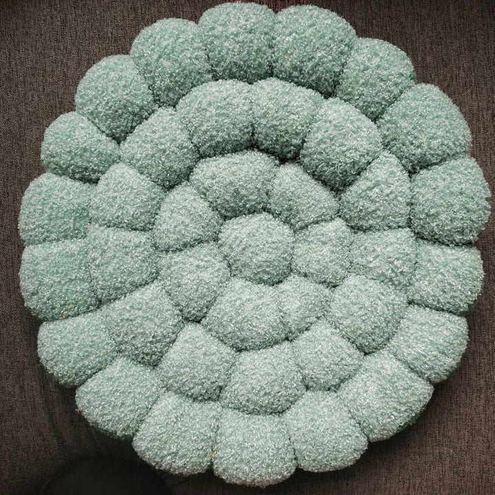 Coussin Japonais Doux Tissé Fleur doux