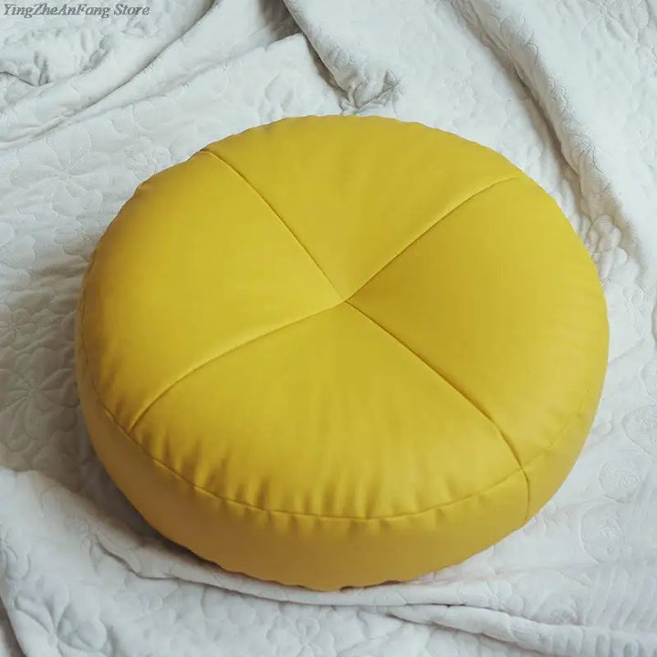 Coussin Japonais Minimaliste jaune