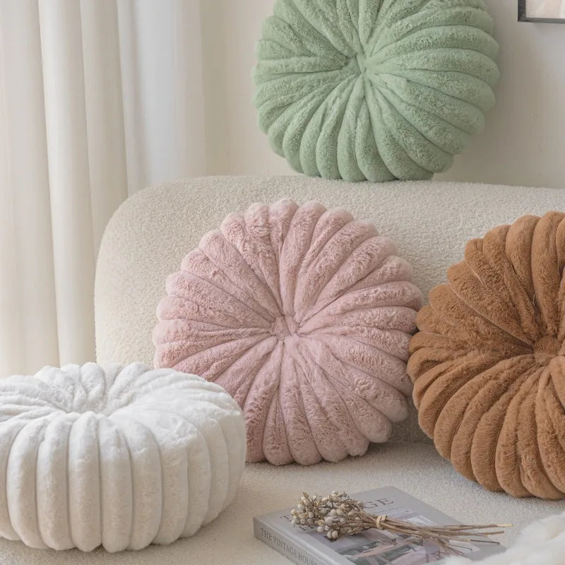 Coussin citrouille style japonais