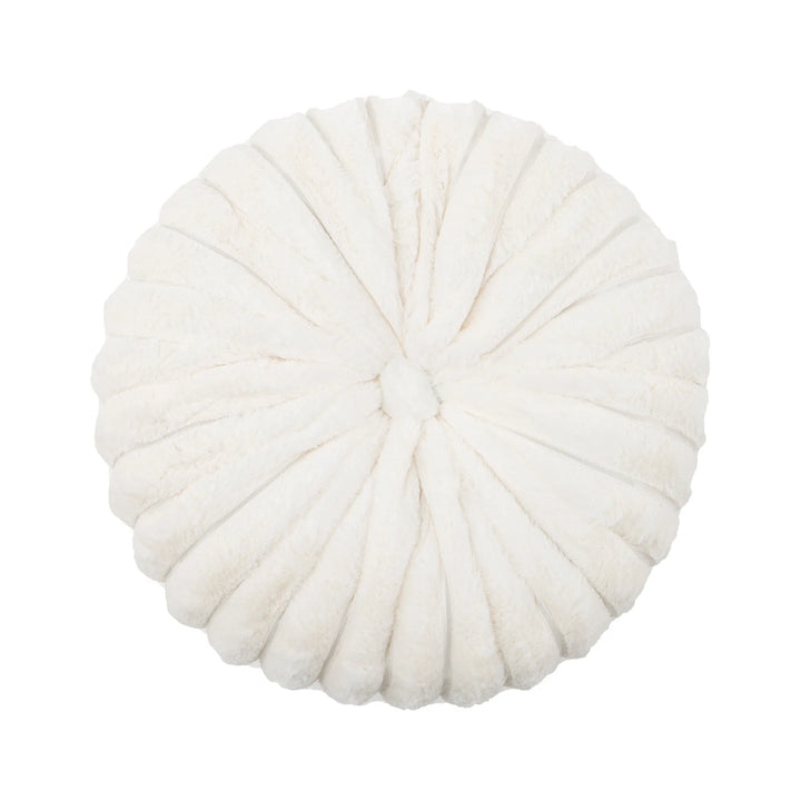 Coussin citrouille style japonais blanc