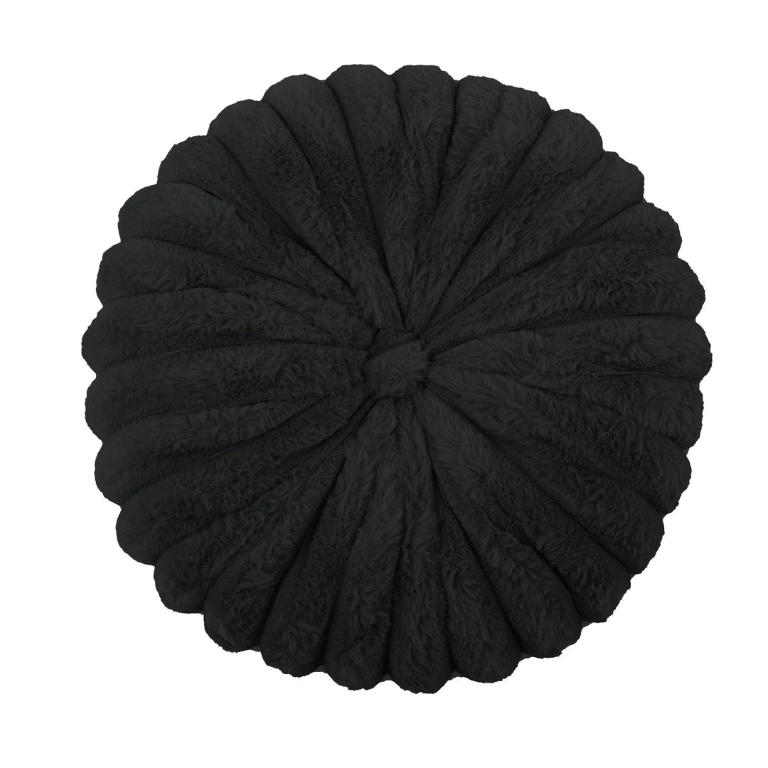 Coussin citrouille style japonais noir