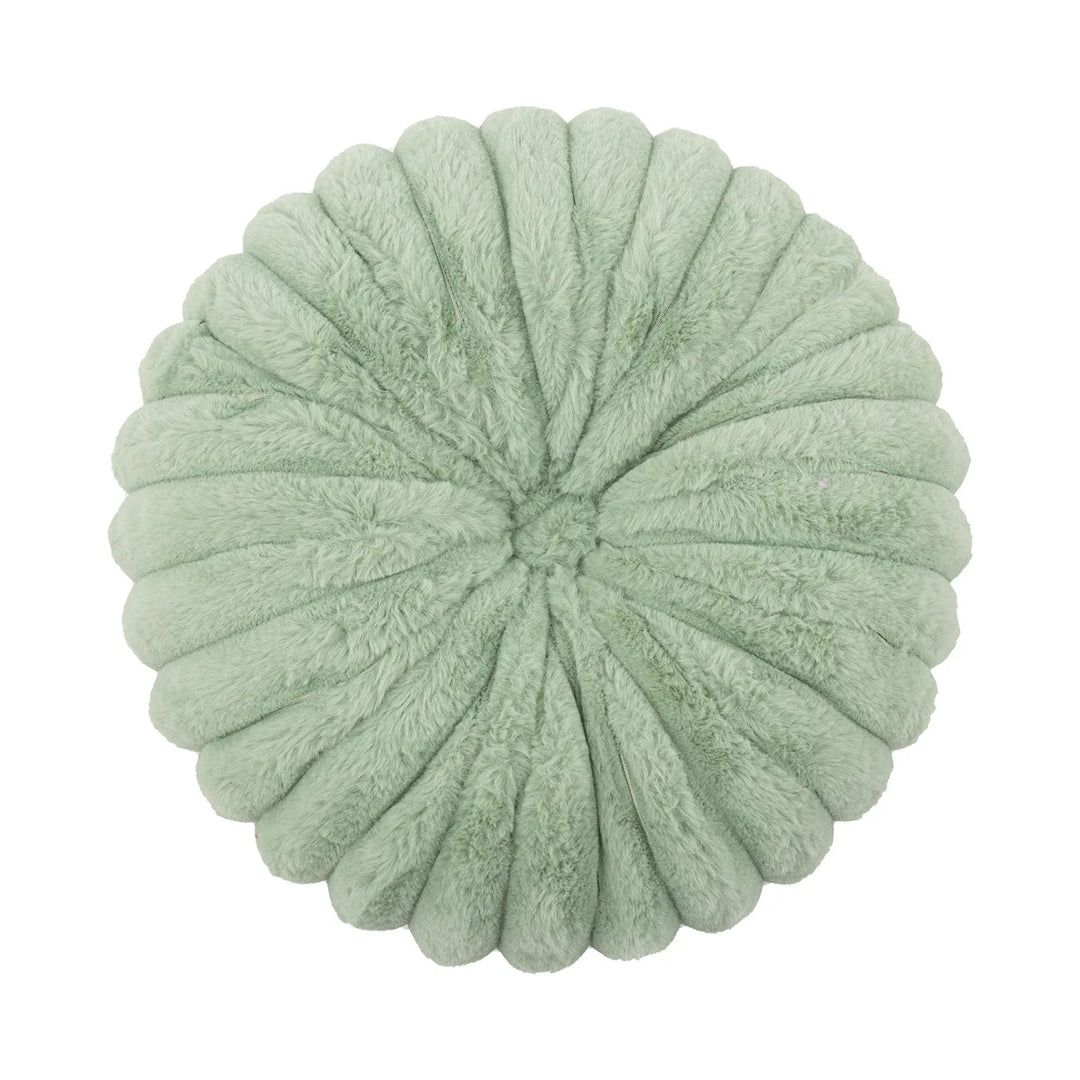 Coussin citrouille style japonais vert
