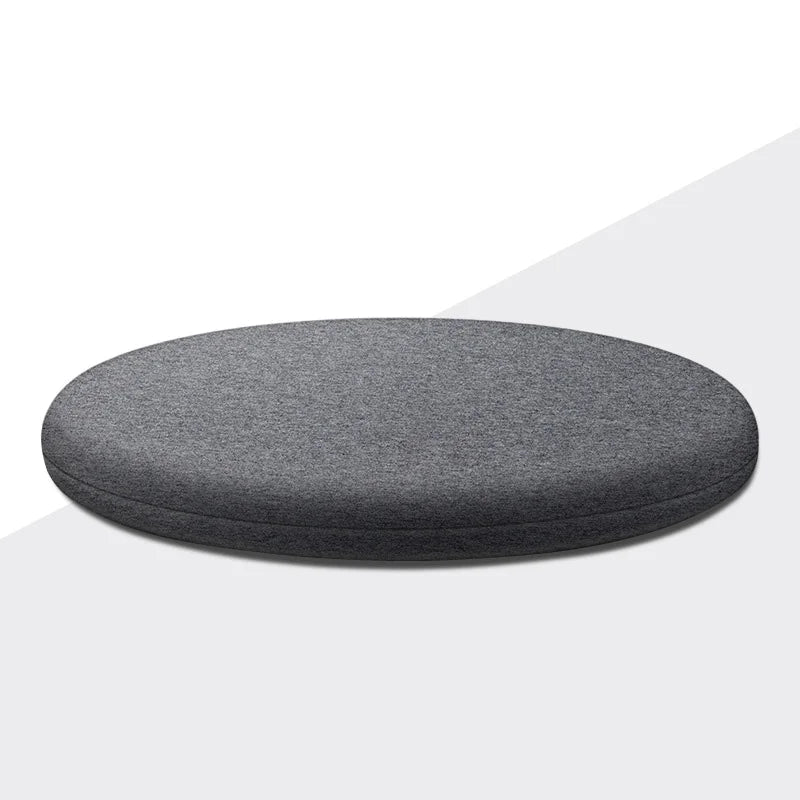 Coussin de Chaise Rond gris