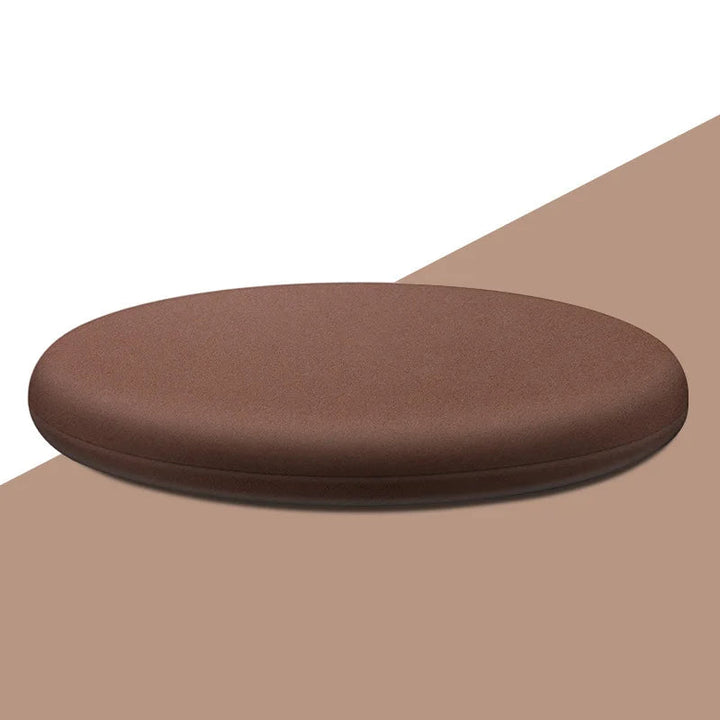 Coussin de Chaise Rond marron