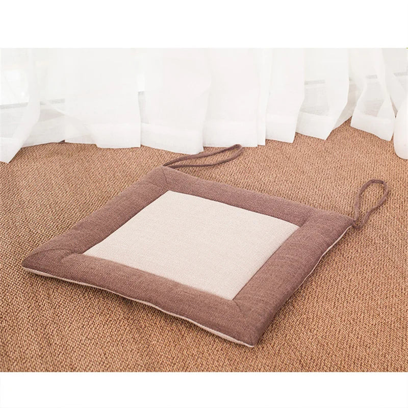 Coussin de Chaise en Lin stylé confortable