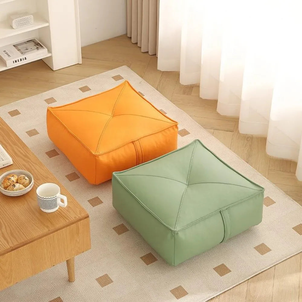 Coussin de Sol Japonais Carré stylé