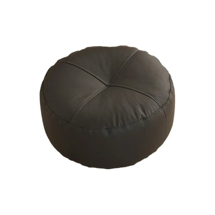 Coussin de Sol Japonais Rond noir