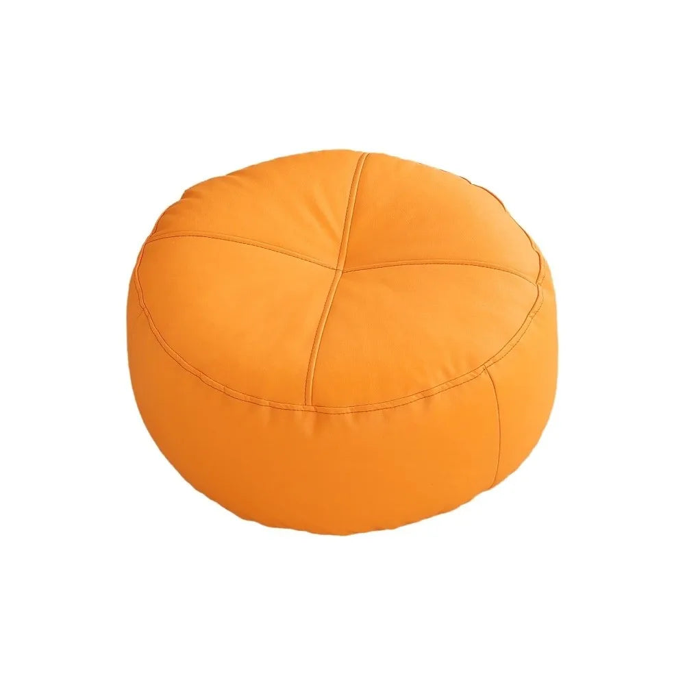 Coussin de Sol Japonais Rond orange