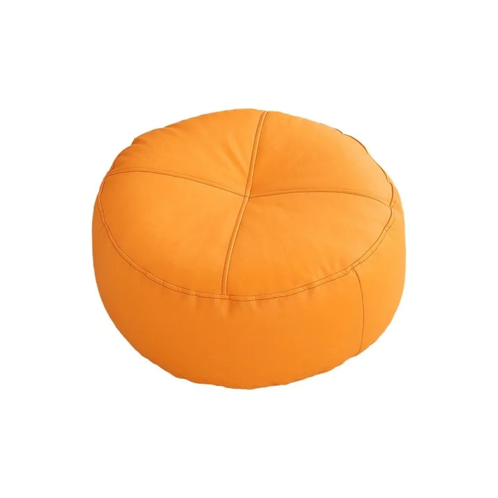 Coussin de Sol Japonais Rond orange