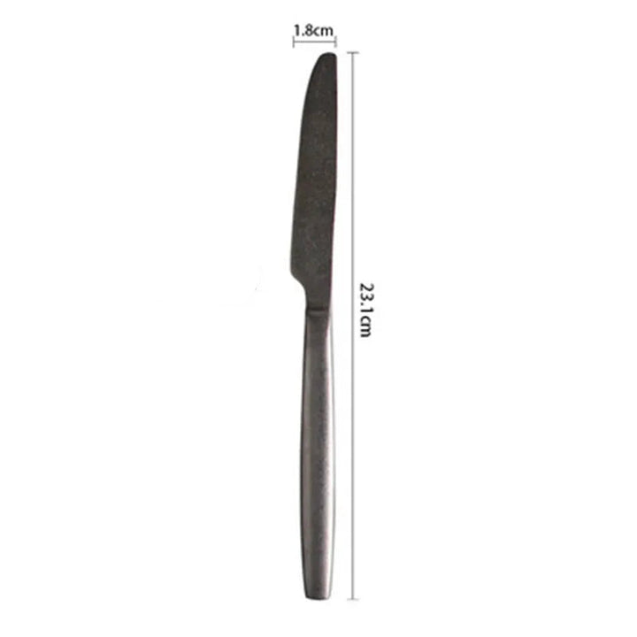 Couvert Japonais Original en Inox Couteau