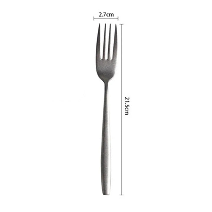 Couvert Japonais Original en Inox Grande Fourchette