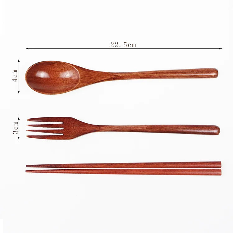 Couverts en Bois Epuré Elégant
