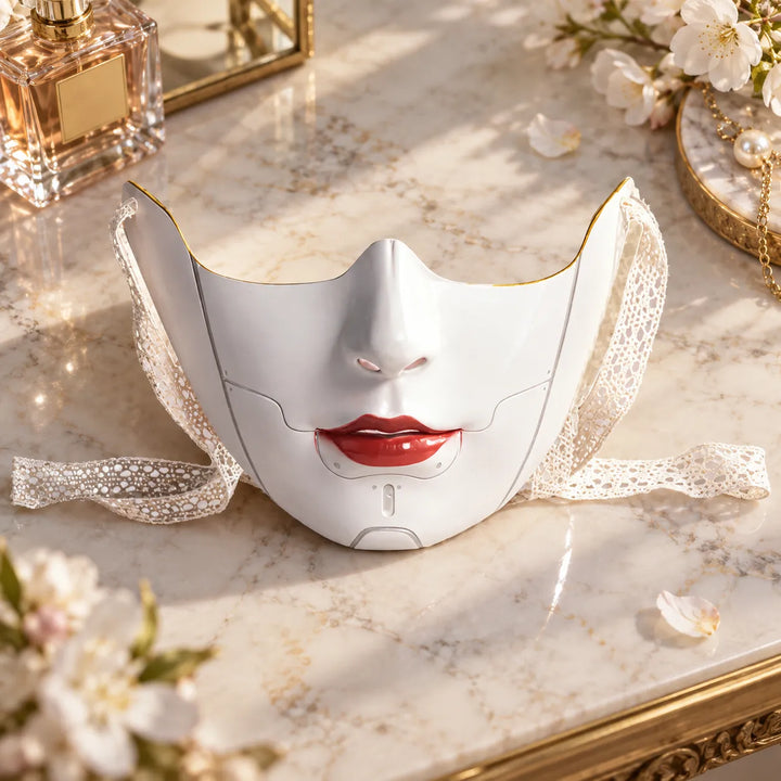 Demi-masque Japonais Visage Femme