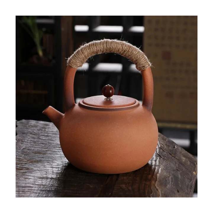 Théière japonaise en terre cuite