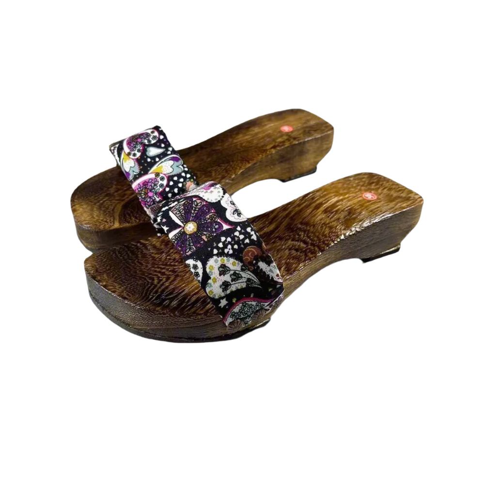 Sabot Geta Japonais Noir