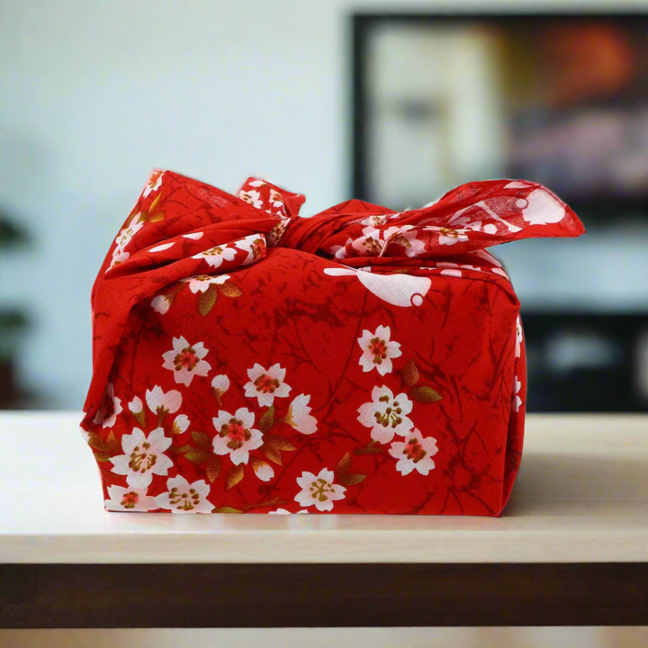 Furoshiki Japonais Fleurs