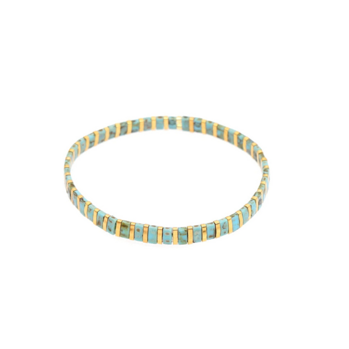 Bracelet Miyuki Tila Cristal