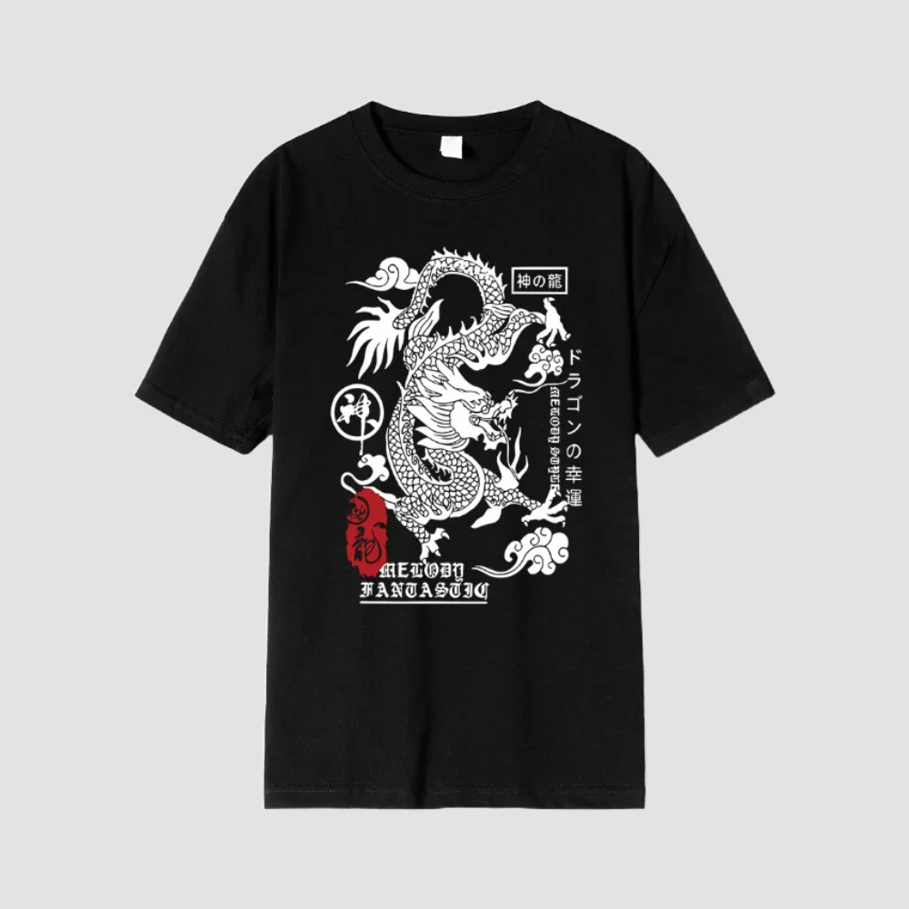 T-shirt Dragon Japonais