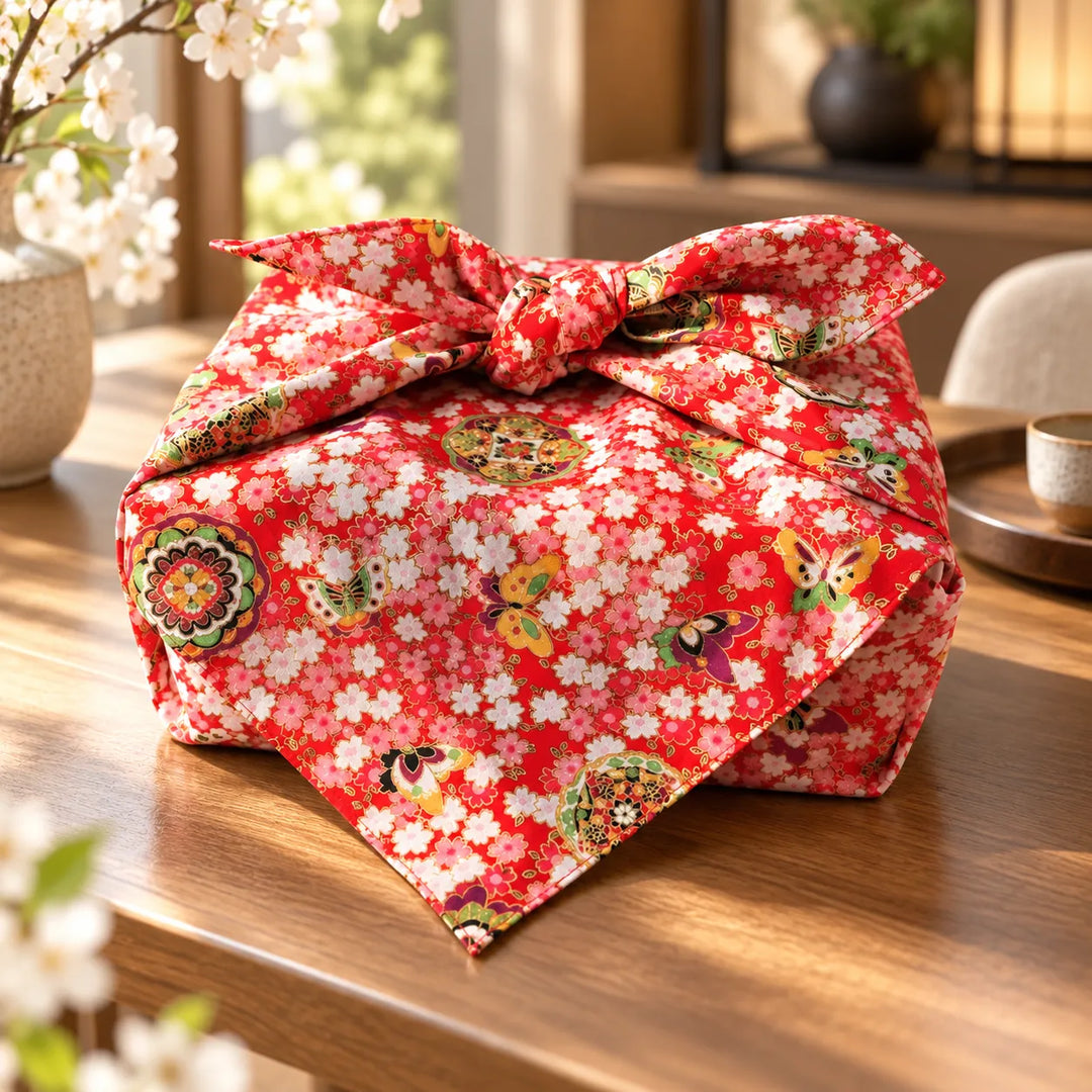 Emballage Furoshiki Japonais Nature