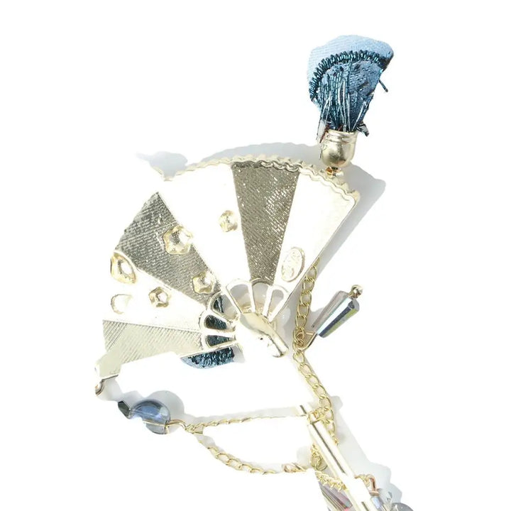 Epingle à Cheveux Japonaise Eventail alliage