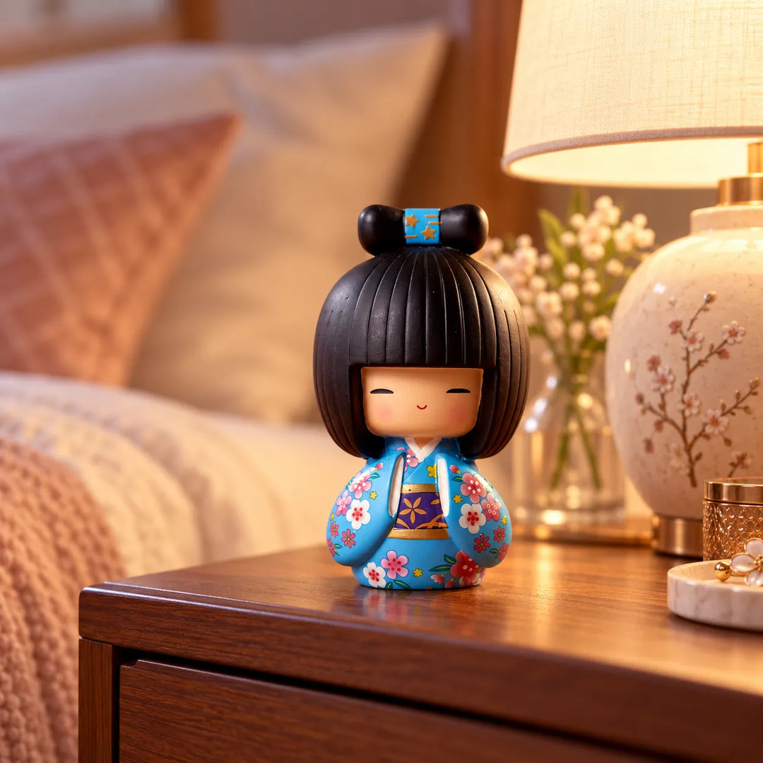 Figurine Japonaise Kokeshi Kawai