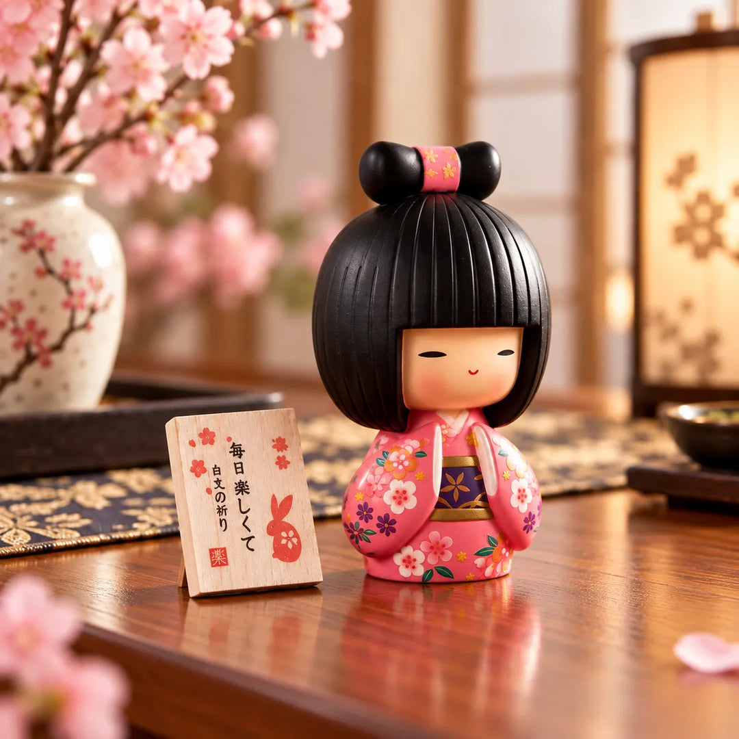 Figurine Poupée Japonaise Kawai