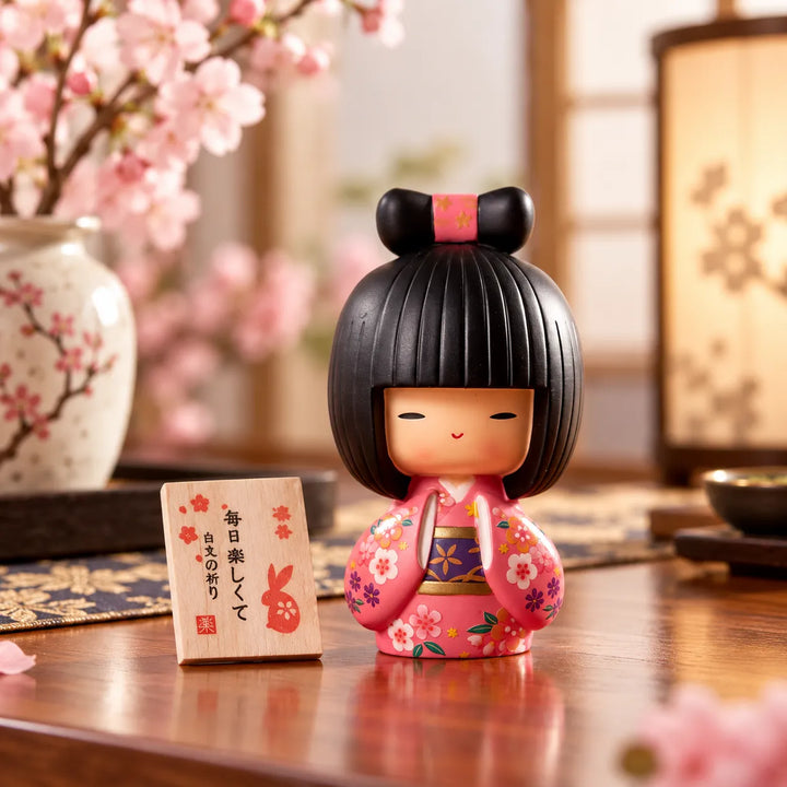Figurine Poupée Japonaise Mignonne