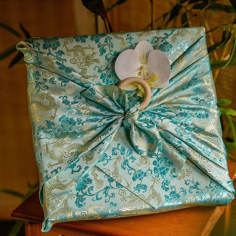 Furoshiki Bleu Élégant
