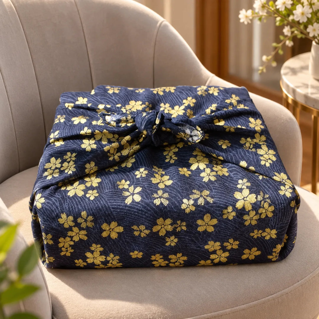 Furoshiki Cadeaux à Fleurs