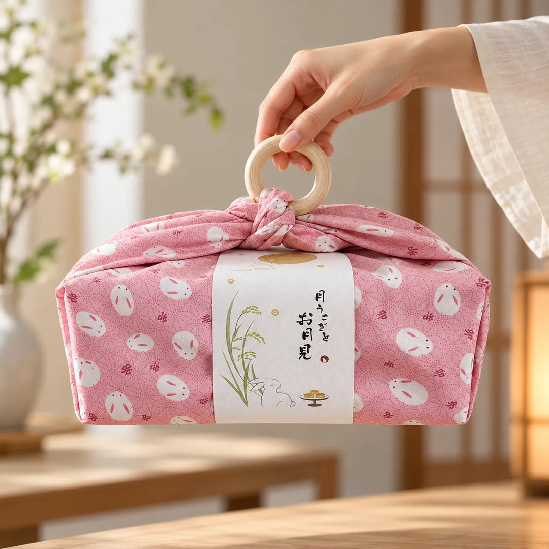 Furoshiki Japonais Lapin Beau