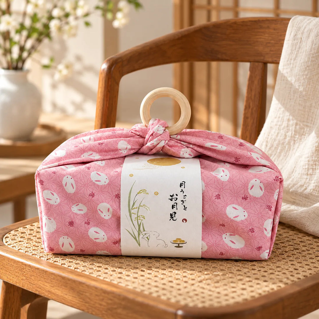 Furoshiki Japonais Lapin Kawai