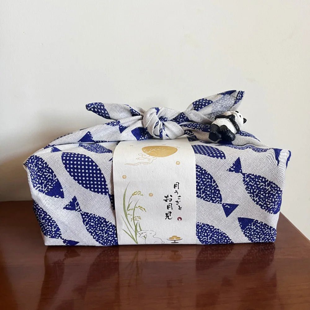 Furoshiki Japonais Poissons