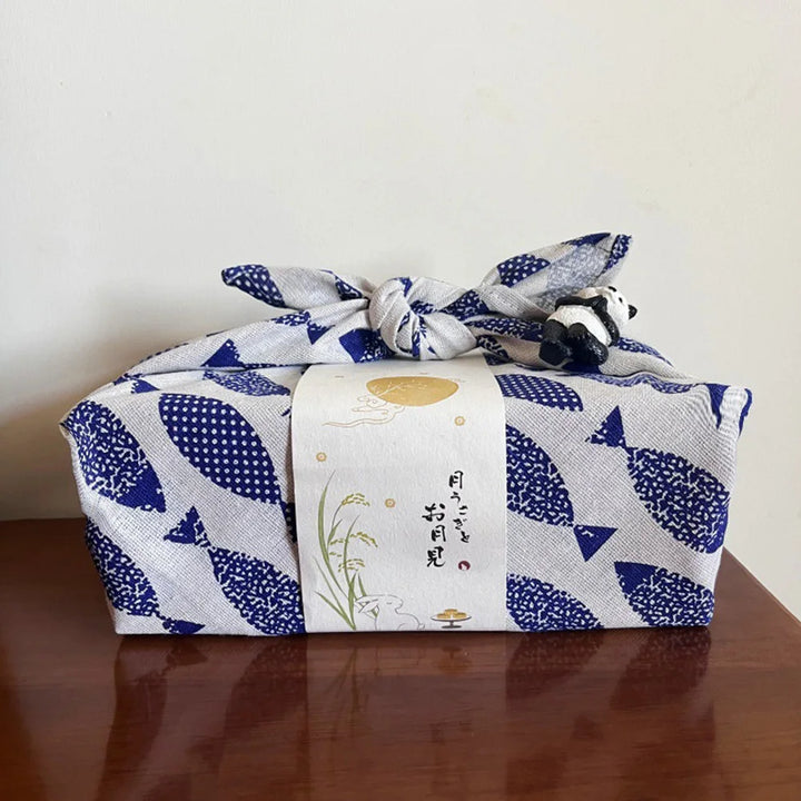 Furoshiki Japonais Poissons