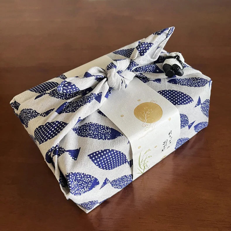 Furoshiki Japonais Poissons Chic