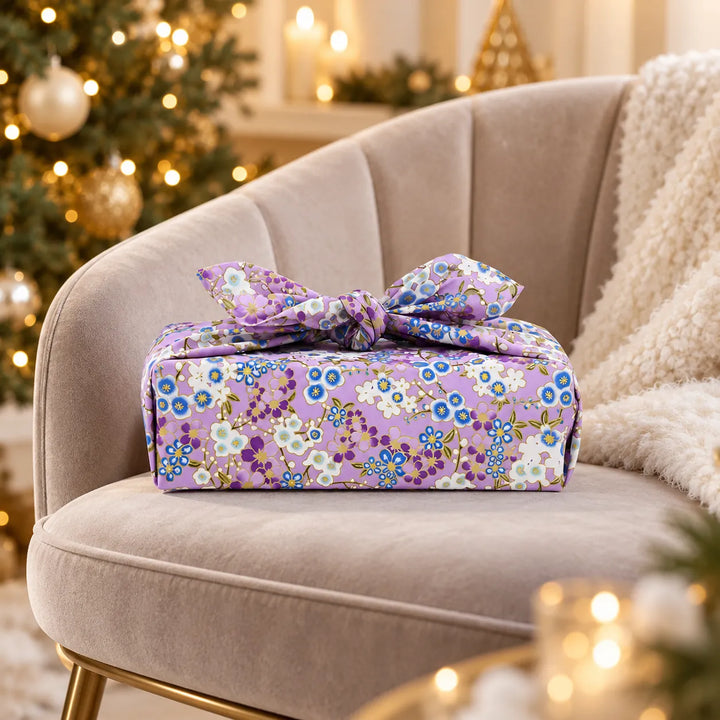 Furoshiki Japonais Violet Beau