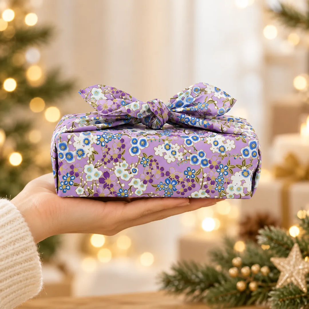 Furoshiki Japonais Violet Pratique