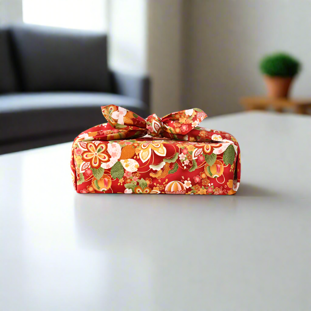 Furoshiki Japonais aux Couleurs Vives