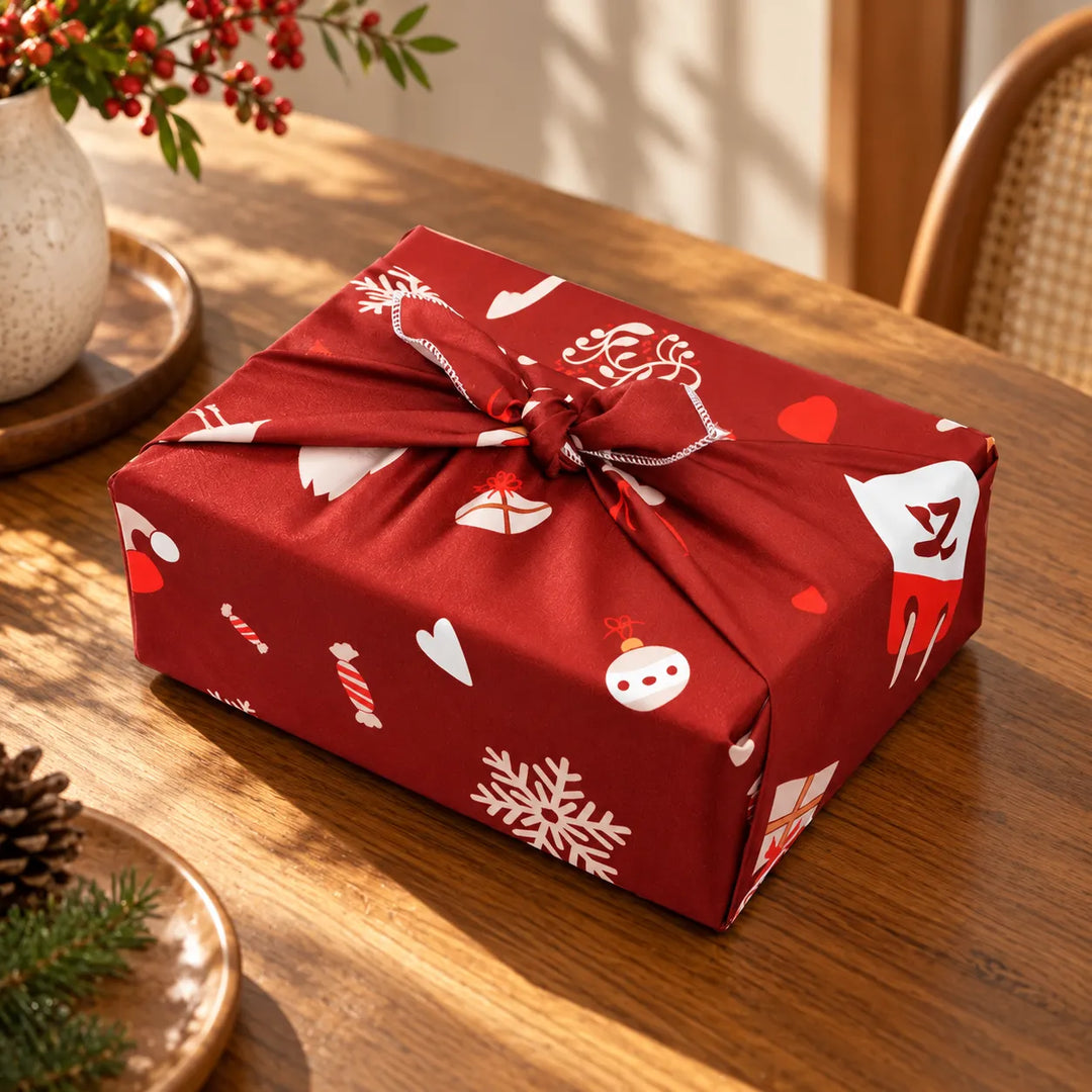 Furoshiki Noël Rouge