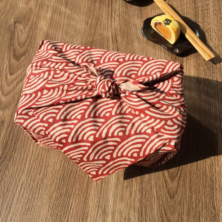 Furoshiki Rétro Vagues Beau